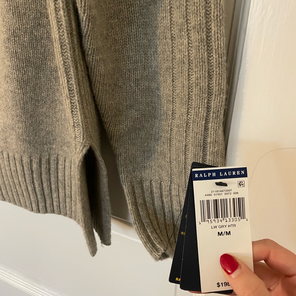 Grey Ralph Lauren sweater - Picture 3 of 8